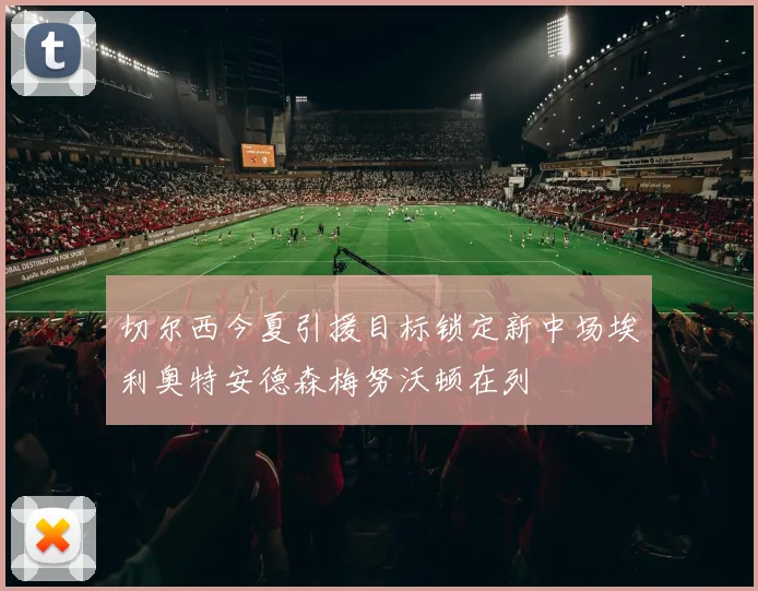 切尔西今夏引援目标锁定新中场埃利奥特安德森梅努沃顿在列